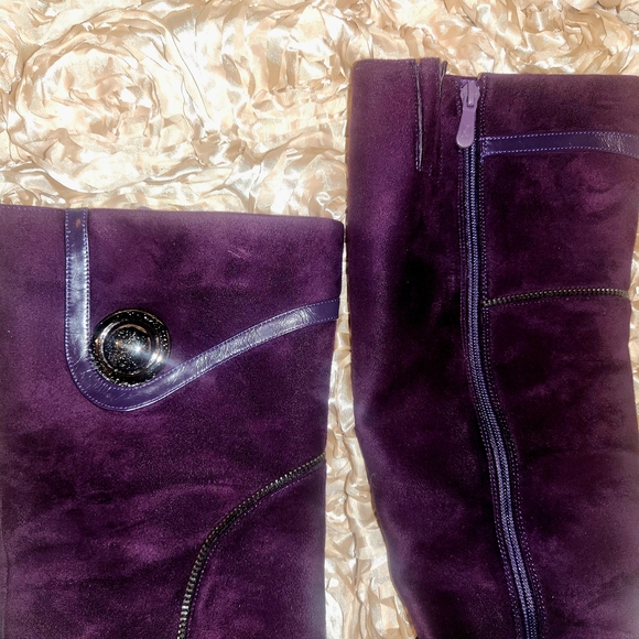 Ardiente Purple Women's Boots - Picture 2 of 7
